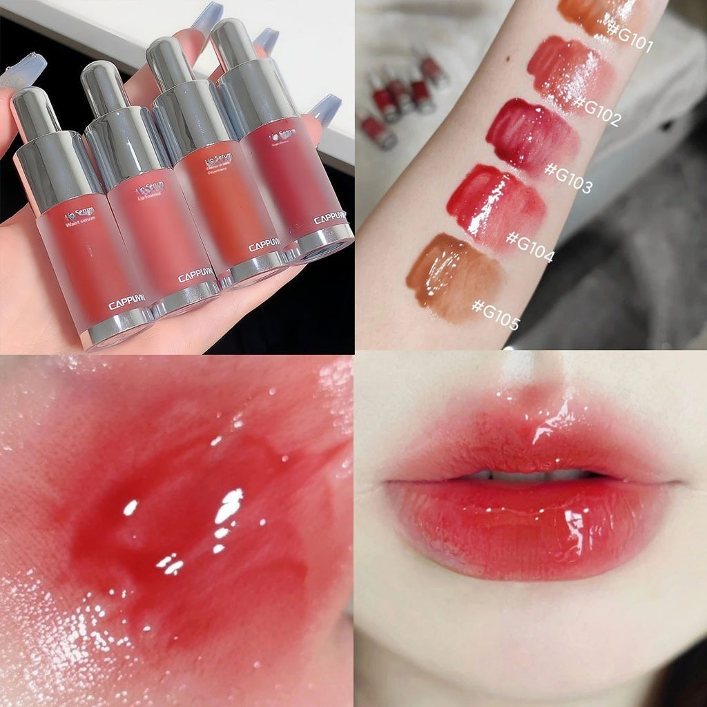 Honey-tone lip gloss - 104 Honey Red Pear shade