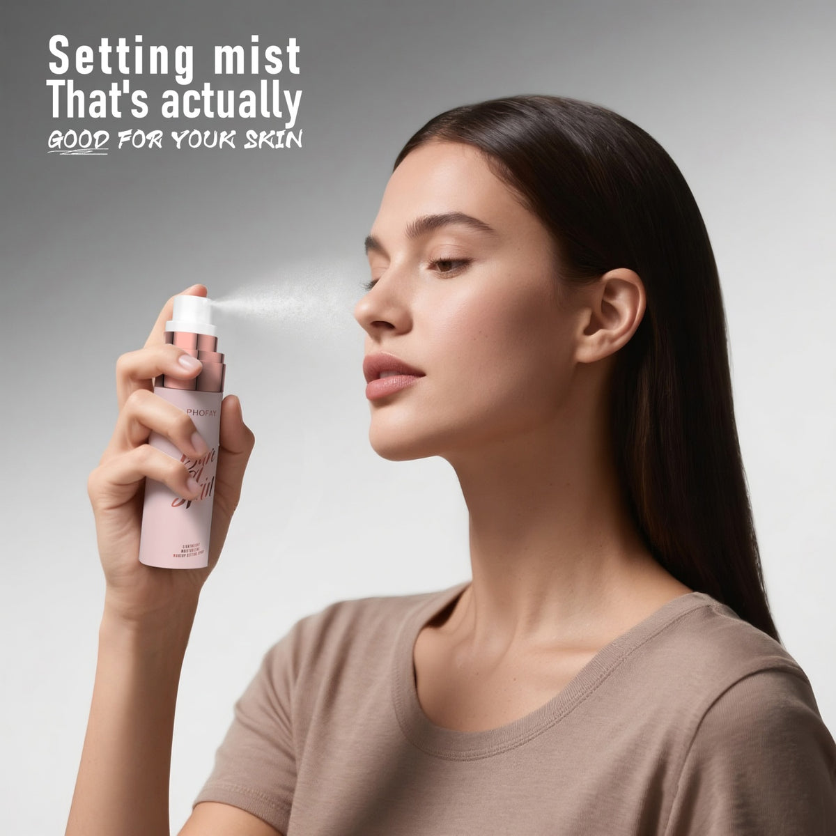 Moisturizing makeup setting spray - usage instructions