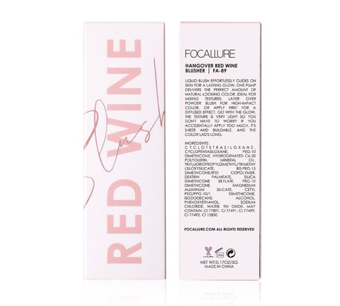 Focallure liquid blush - shade 4