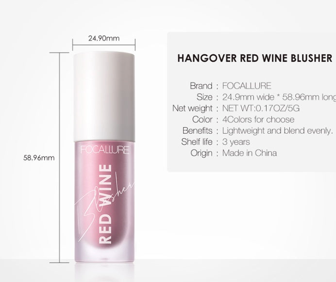 Focallure liquid blush - shade 3