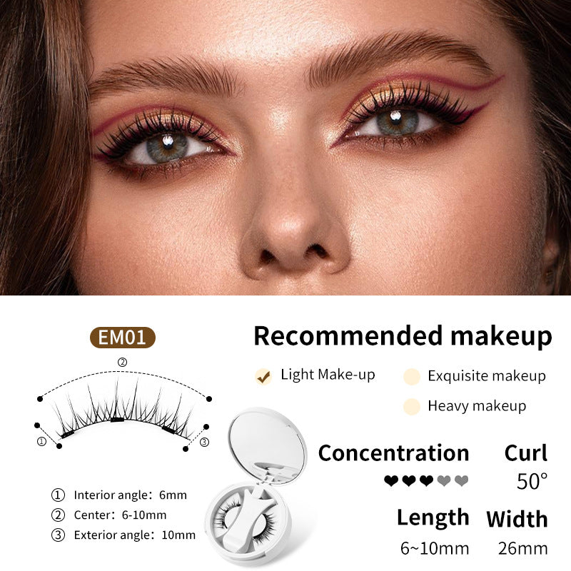 Magnetic false eyelashes - EM10 set