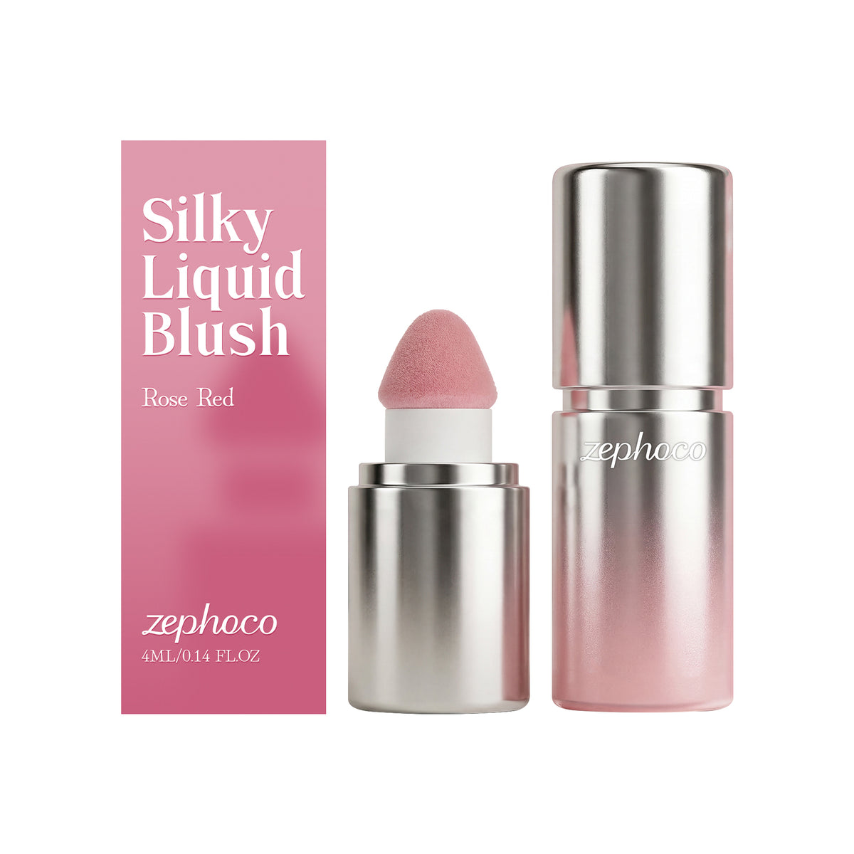 Silky Liquid Blush swatch - Pink shade