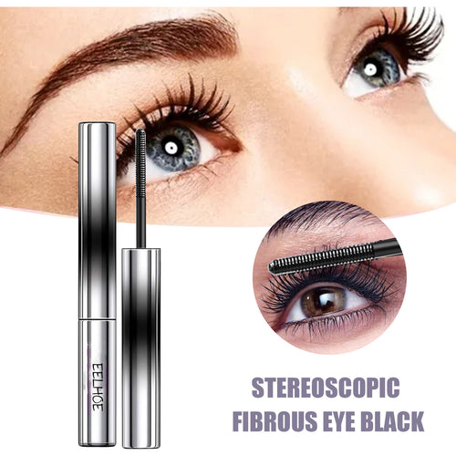 Curling and thickening mascara - brown shade