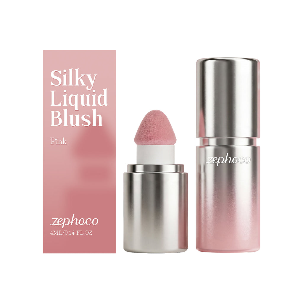 Silky Liquid Blush swatch - Pale Pink shade
