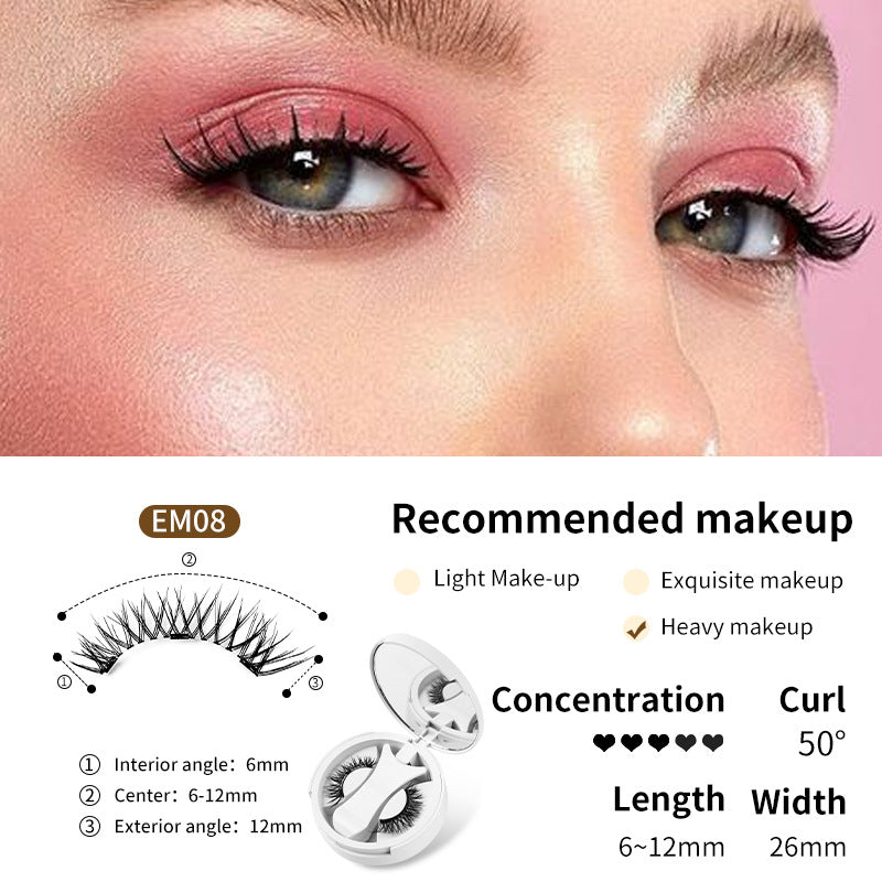 Magnetic false eyelashes - packaging